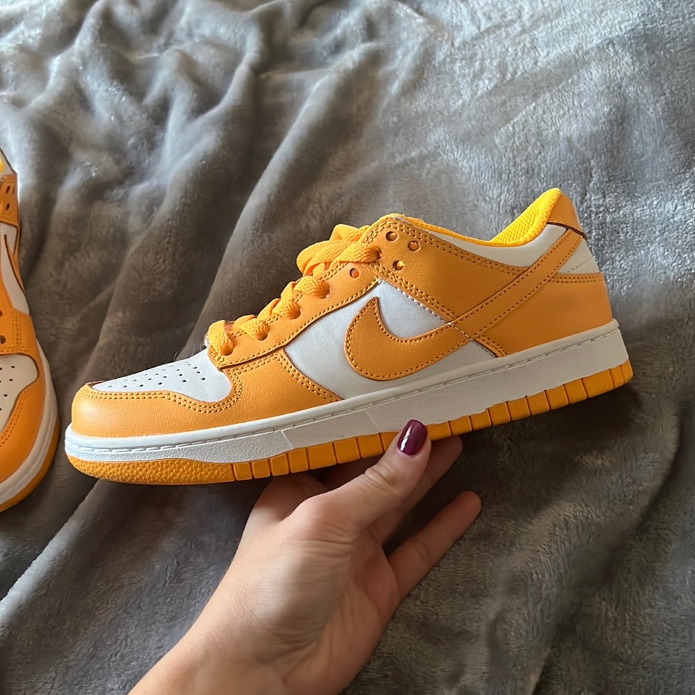 Nike dunk lows orange